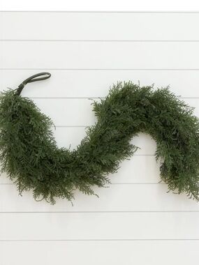 NEARLY NATURAL NWT 60” Artificial Cedar Garland